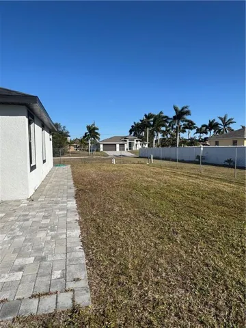 Fenced Back Yard