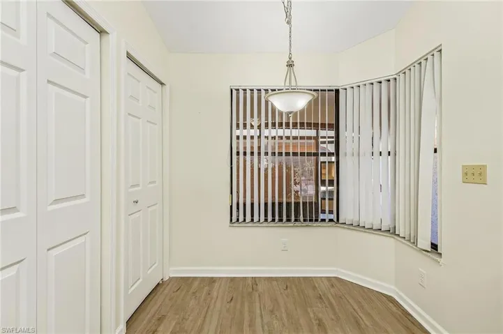 Looking from the kitchen to the breakfast room.