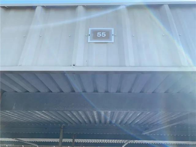Unit Covered parking spot #55.