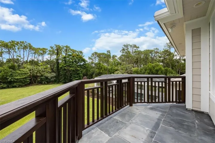 View of estate from one of six bedroom lanais