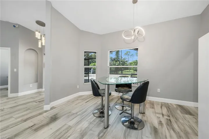 Dining area