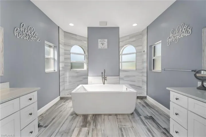 Remodeled primary bath (2023)