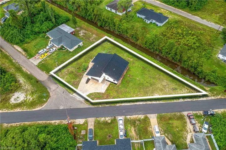 oversize corner lot 0.46 acres