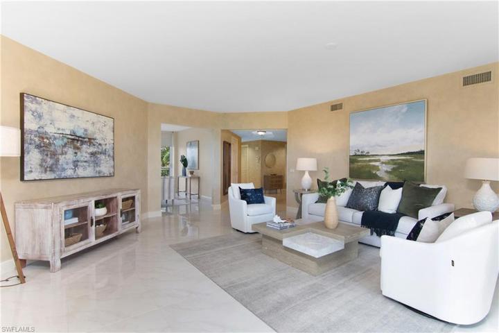Spacious living area