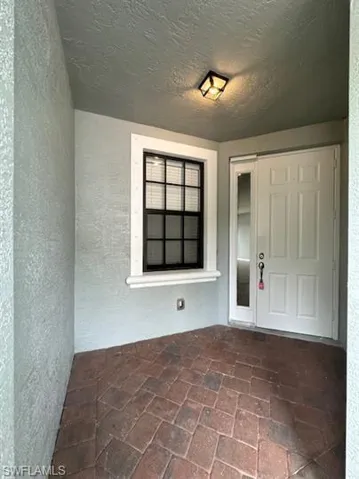 Doorway to property