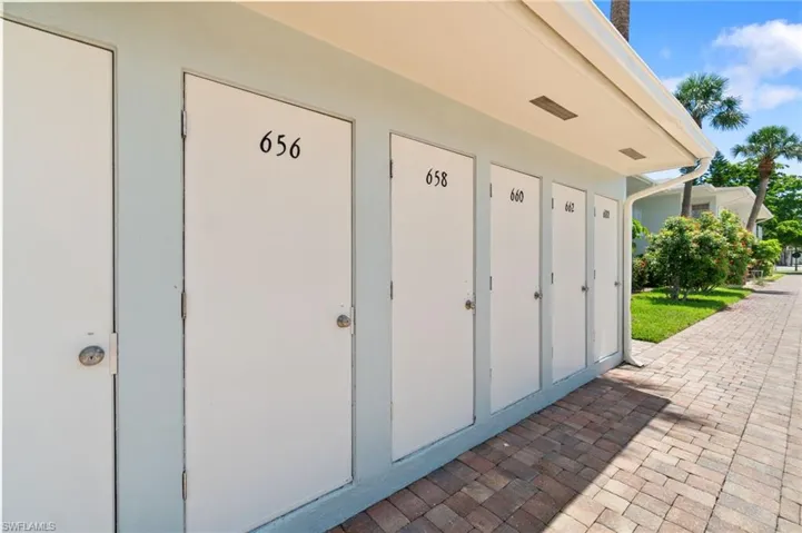 Doorway to property