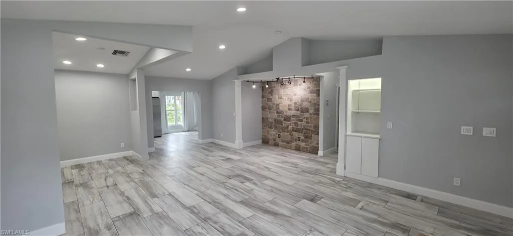 living, bar area, dining, breakfast area