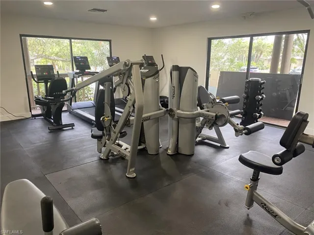 View of gym