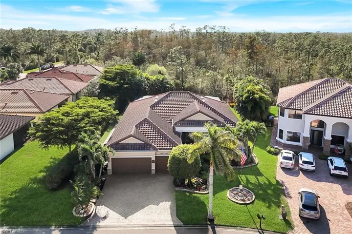 Aerial view of property and surrounding area