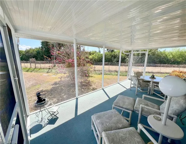 Rear Private Screen Porch