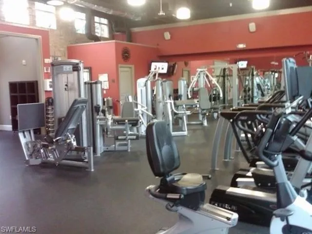 View of exercise room