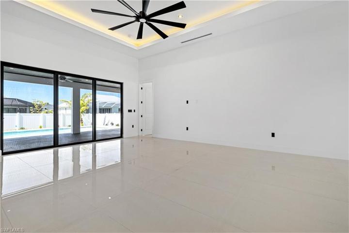 Living Room - Impact Resistant Stainless-Steel Doors and Windows (throughout the home)