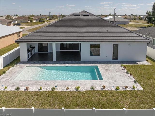 Backyard View - Aerial View