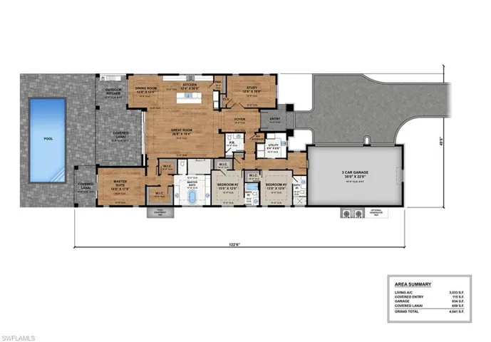 View of home floor plan