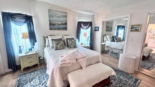 ensuite bedroom with walk in closet