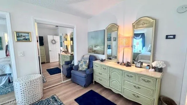 ensuite bedroom with walk in closet