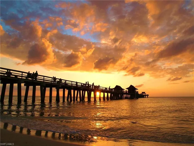 Of course, sunset at our famous pier!