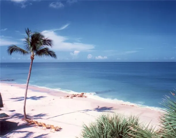The beach is right around the corner.
