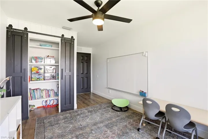 Closet with Barn Doors