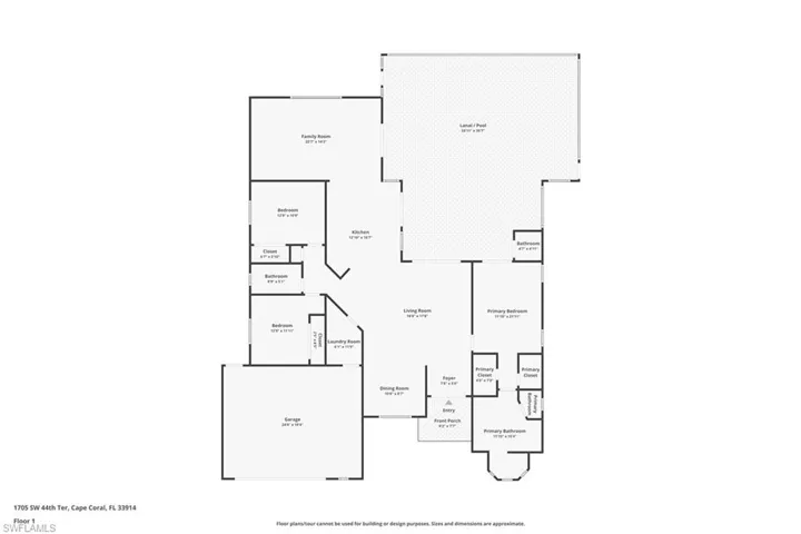 1705 Sw 44th Ter, Cape Coral, Florida 33914