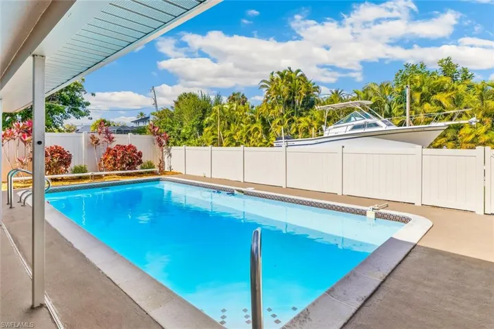 Fantastic Pool Area with Privacy Fencing