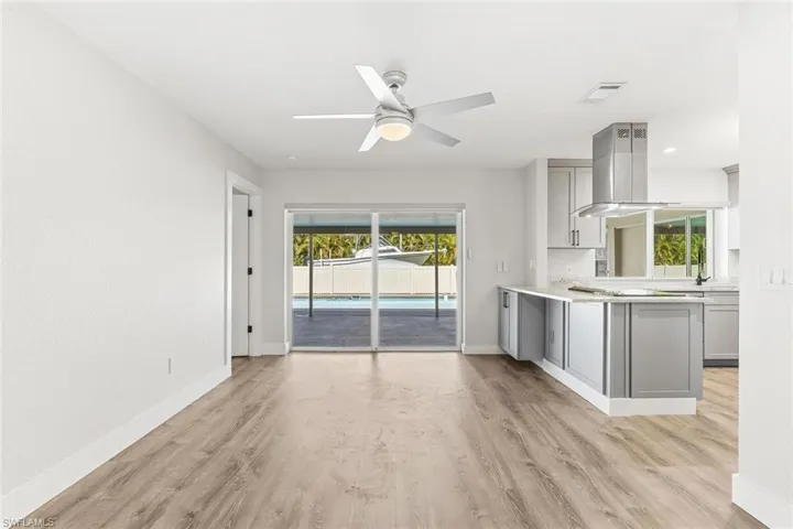 Dining Area with Pool Access