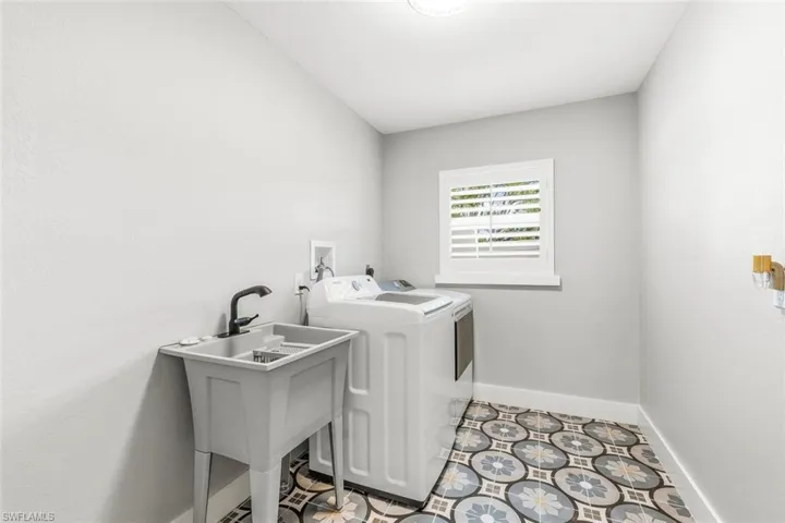 Spacious Laundry Room with Sink