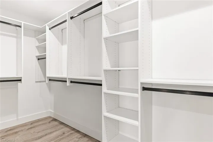 Primary Closet with Custom Built-Ins!