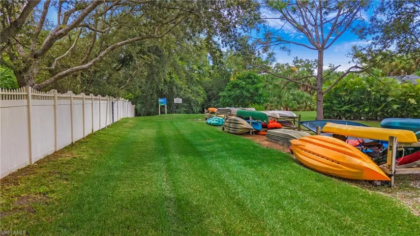 Community kayak/canoe storage