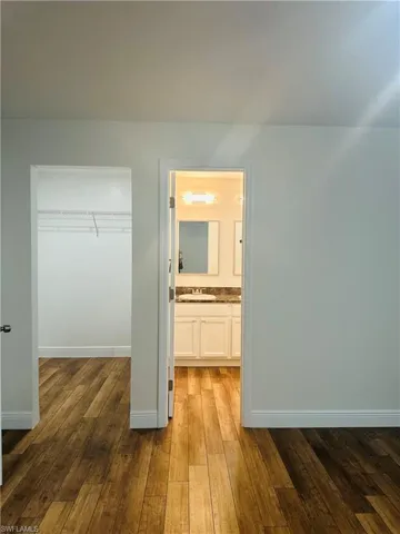 Master Closet/ Master bath View