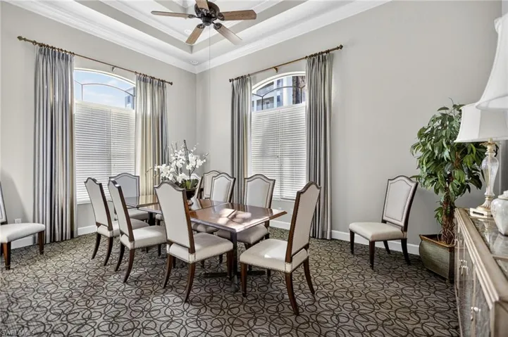 Palmas Del Sol Clubhouse dining area