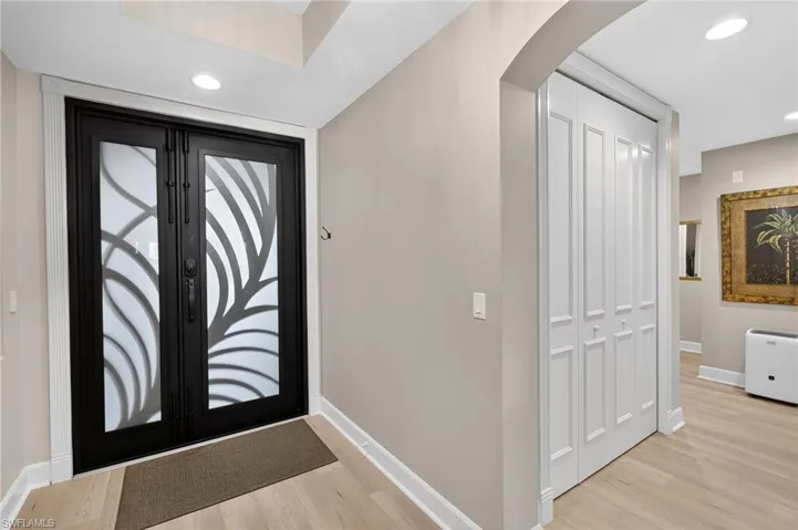 Iron door
