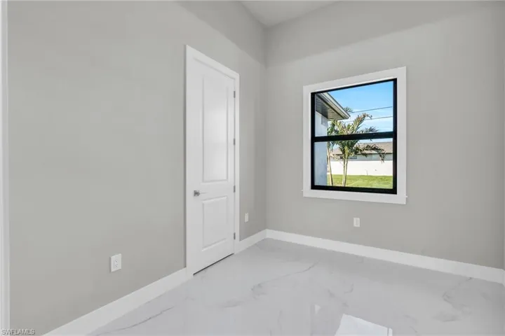View of spare room