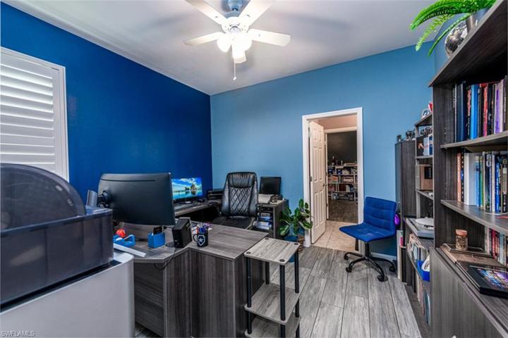 4th Bedroom, (Currently used for Office)