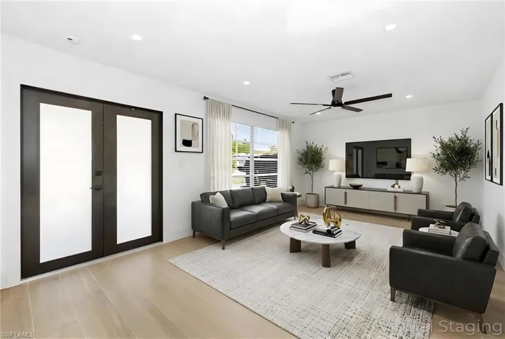 Staged Living Room