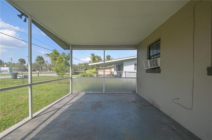 Lots of room for patio furniture and a grill!