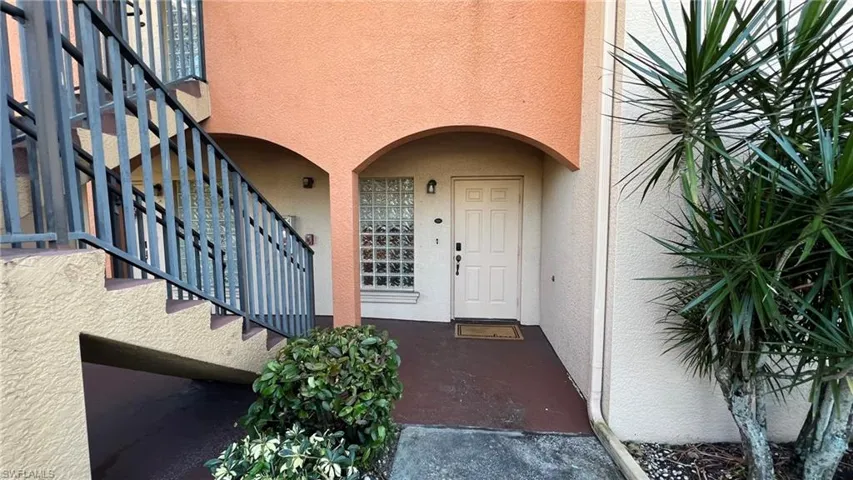 View of exterior entry
