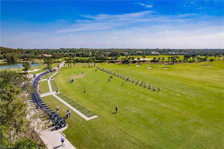 Aerial View-Golf Practice Range