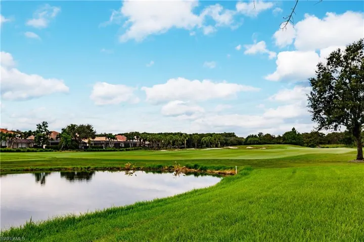 Lake and Golf Course View