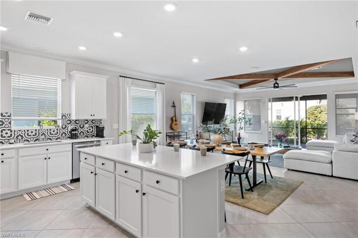 Open Living/Kitchen