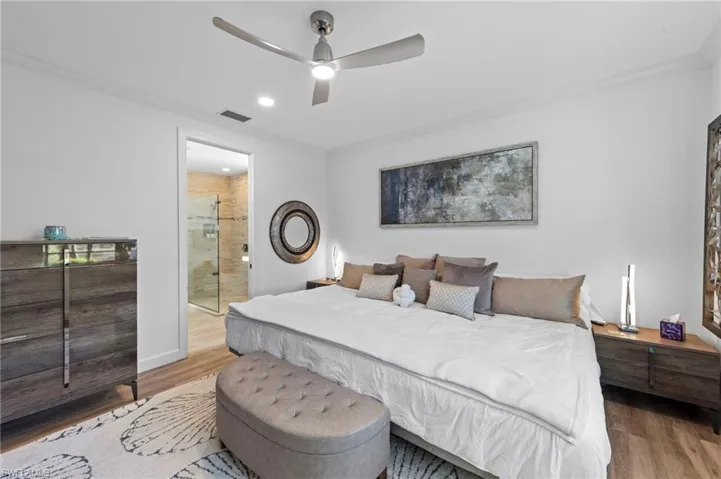 Large enough suite for a California King bed