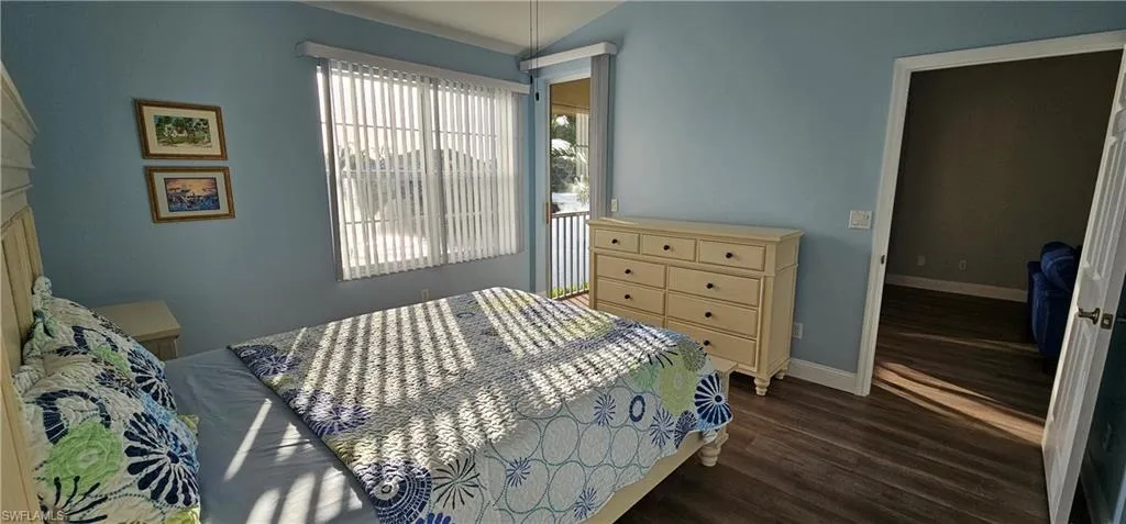 Master Bedroom with sliders to balcony and amazing