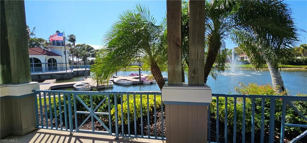 View of Boathouse from the gazebo