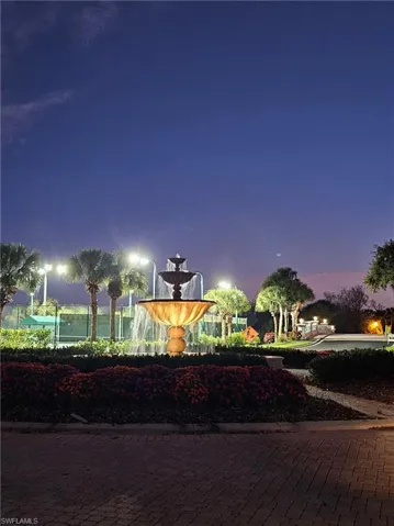 Beautiful water fountains throughout the community