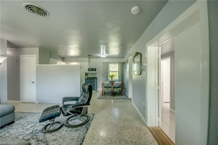 View of living room