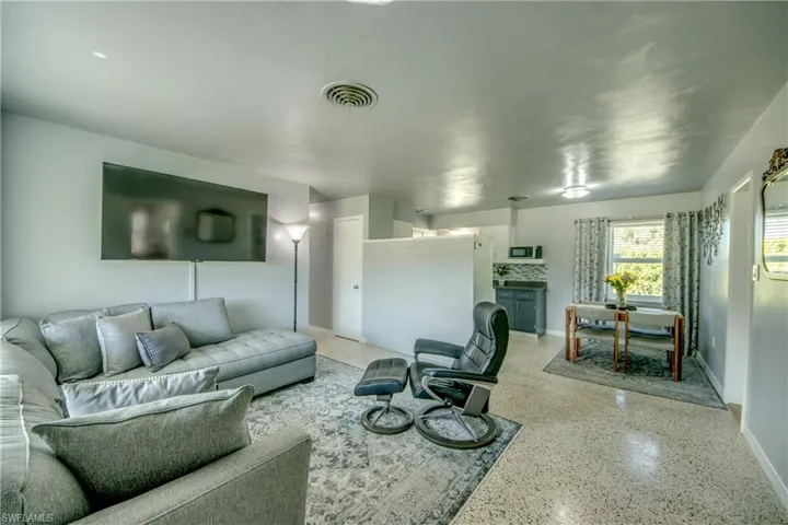 View of living room