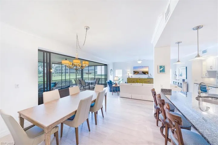 Full view of Dining area