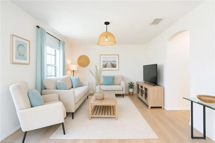 Virtually Renovated Living Room