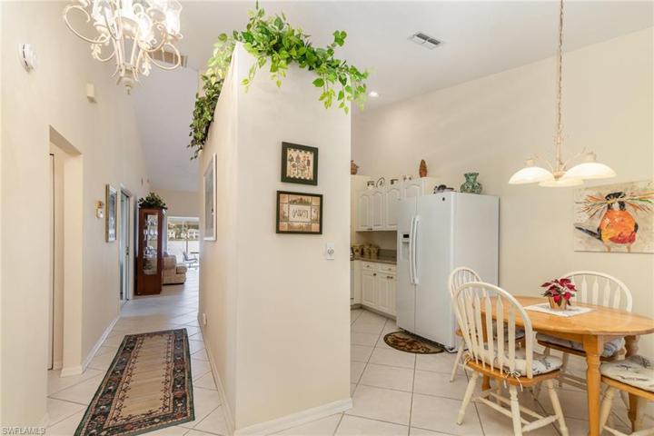 View from the front door with guest bedroom on the left