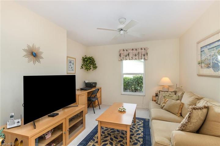 with a pull-out sofa